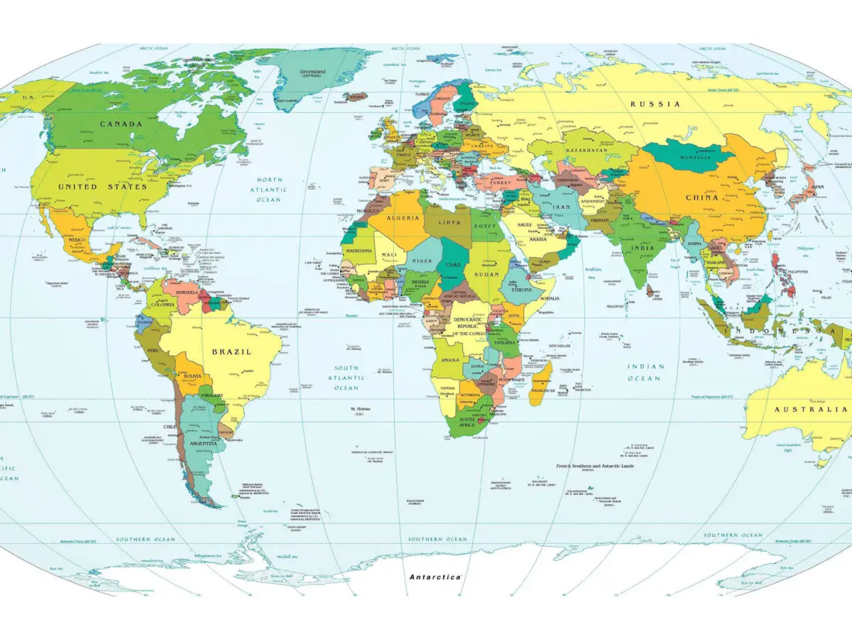 carte mondiale